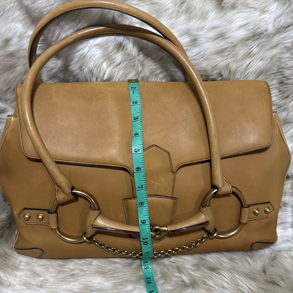 Gucci Women's Tan Leather Bag - Picture 7 of 16